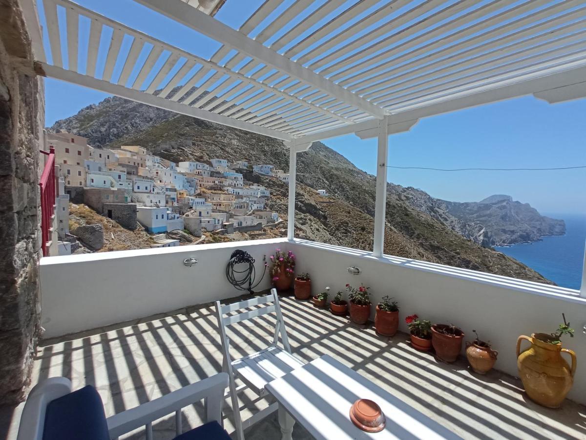 Anemos Guest House Karpathos Olympos  エクステリア 写真