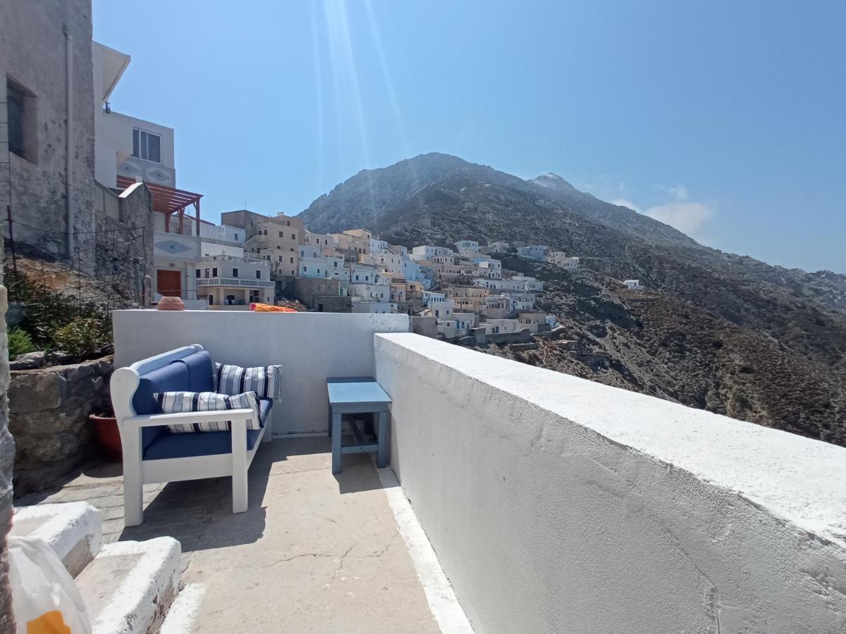 Anemos Guest House Karpathos Olympos  エクステリア 写真