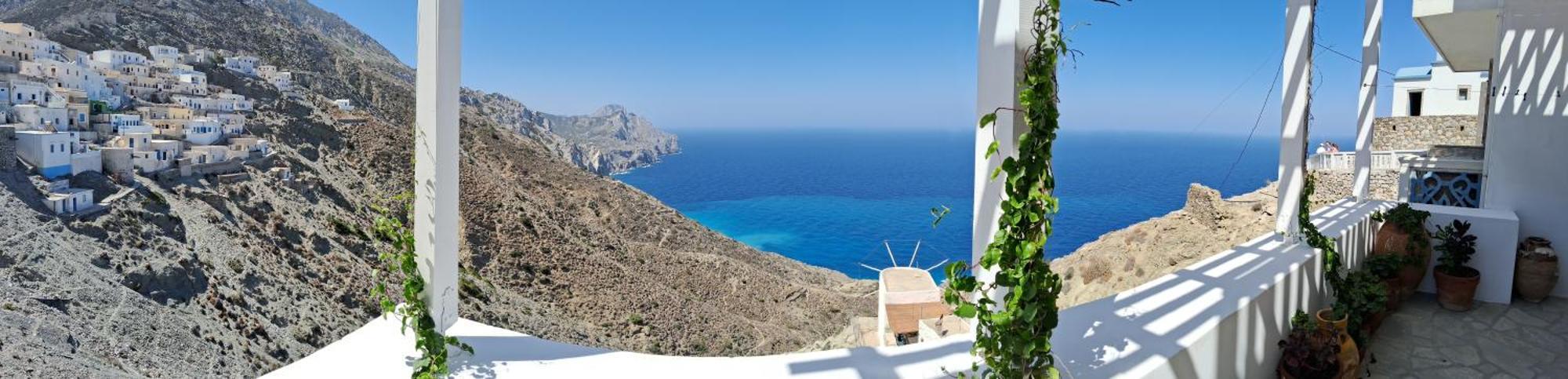 Anemos Guest House Karpathos Olympos  エクステリア 写真