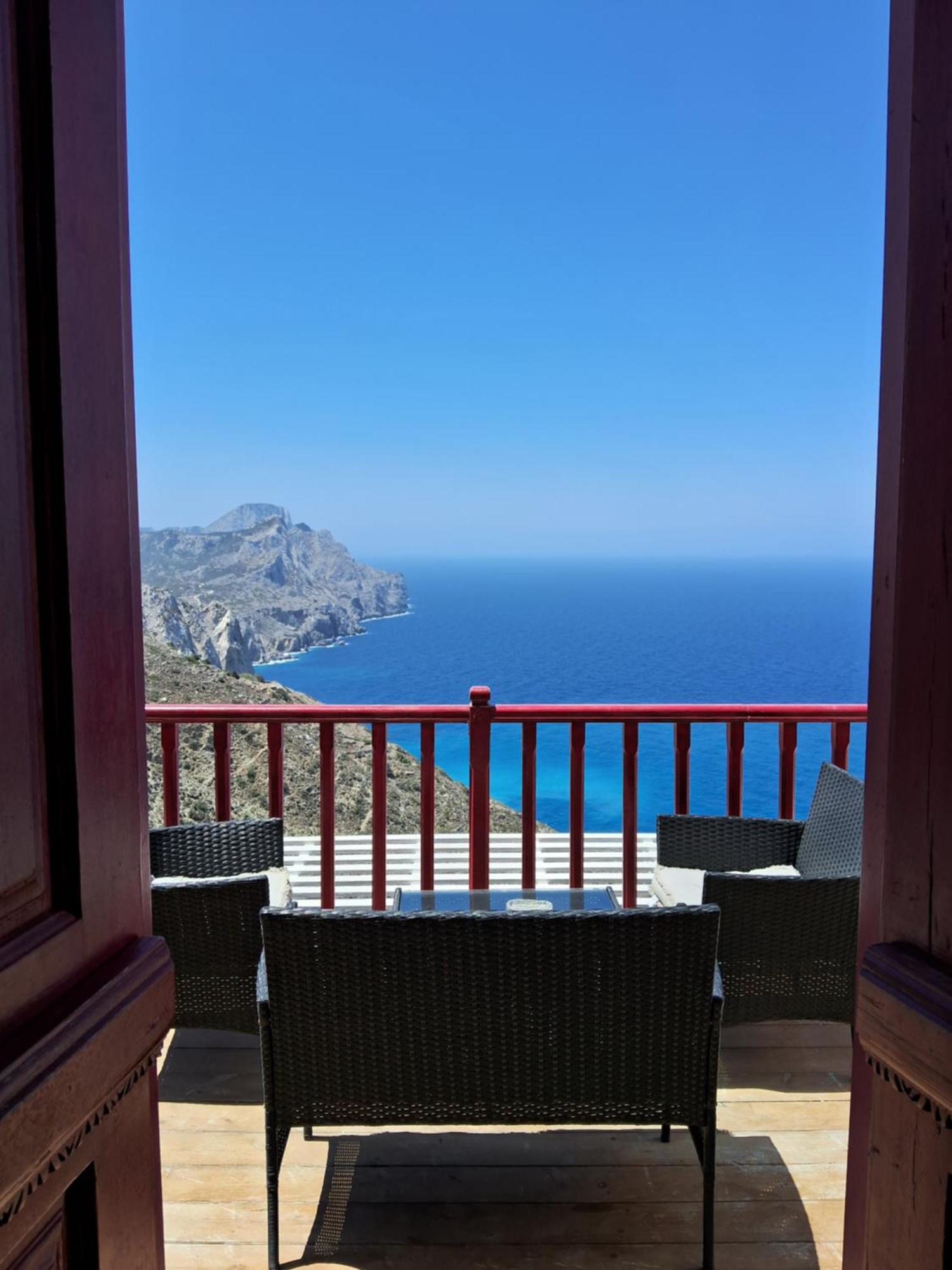 Anemos Guest House Karpathos Olympos  エクステリア 写真