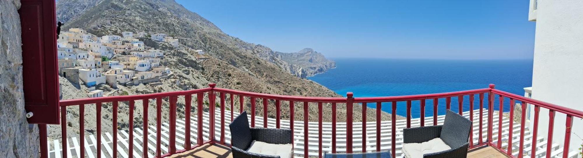 Anemos Guest House Karpathos Olympos  エクステリア 写真